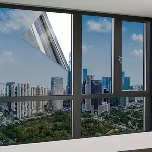 1 roll insulation-PVC window blinds, sun protection privacy protection, one-way view, removable shelter, DIY portable home insulation film, simple design, durable materials, lightweight shade, voyeur protection, privacy needs