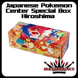 Japanese Pokemon Center Special Box Hiroshima