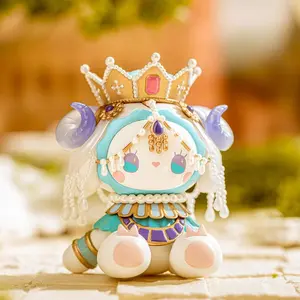 Lucky Emma Secret Forest Time River Blind Box Figure, Cute Doll Collectible Toy, Trendy Handheld Model Decoration, No Battery Included