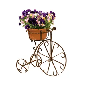 Deer Park  Metal Bike Planter