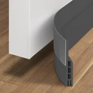 Weather Stripping 41 Inch Door Draft Stopper - Strong Adhesive, Noise-Reducing, Sweep-Action, Designed for Enhanced Door Performance