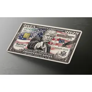 Trump 2025-2029 Credit Card Bill Skin, Debit Card Covering (Small Chip)