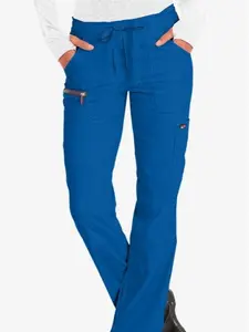 koi Lite Peace Women's 6-Pocket Drawstring Scrub Pants