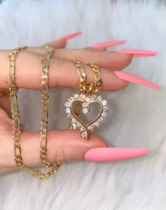 Open Heart Necklace