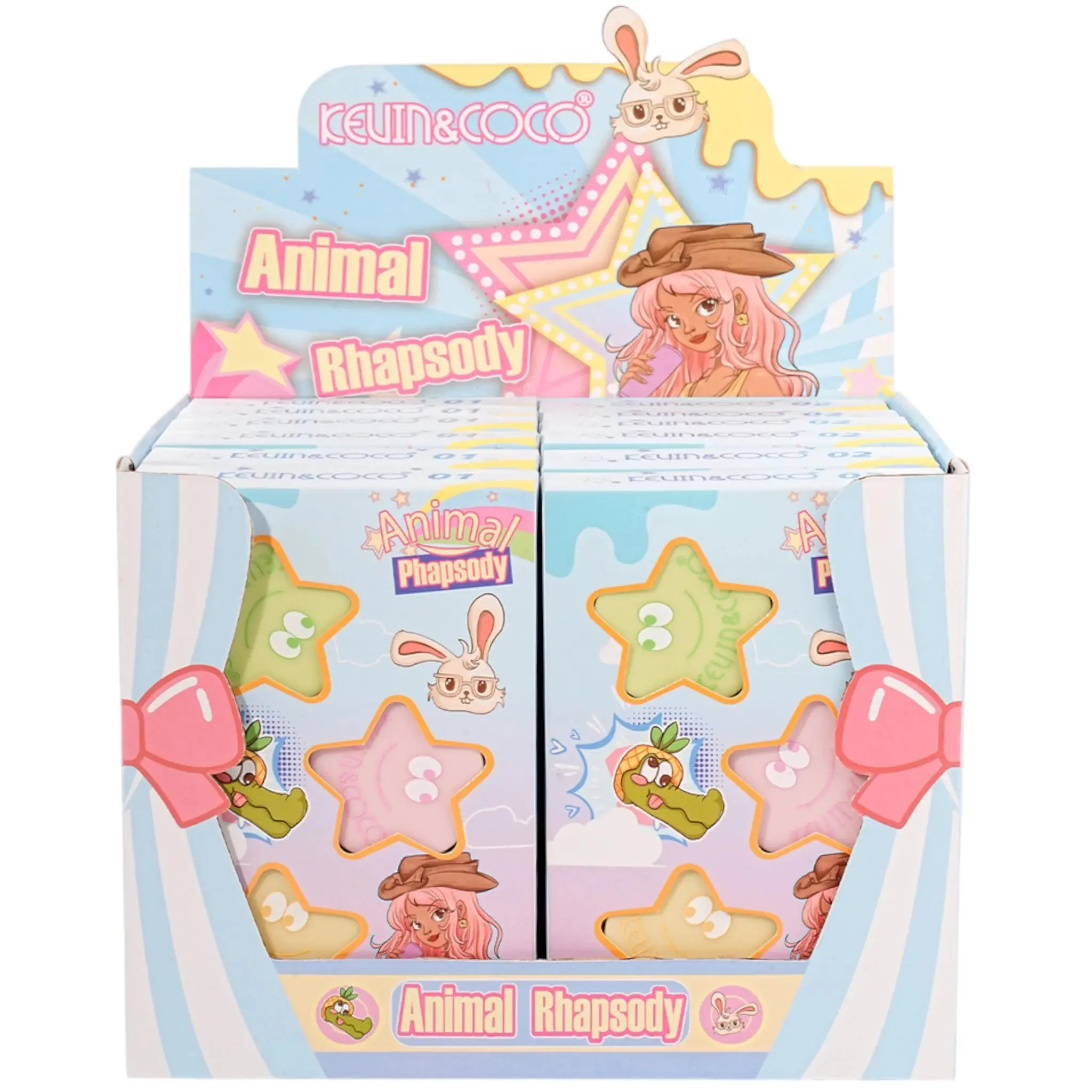 Kevin & Coco Animal Rhapsody Eyeshadow Cream - Wholesale Display 12 Units (KC1360)