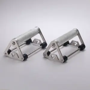 Push Up Stand, Pushup Handles with Stainless Steel Grips for Strength Training, Heavy-duty Push Up Bars with Anti-slip, Odor-free Silicone Pads,1 Pair