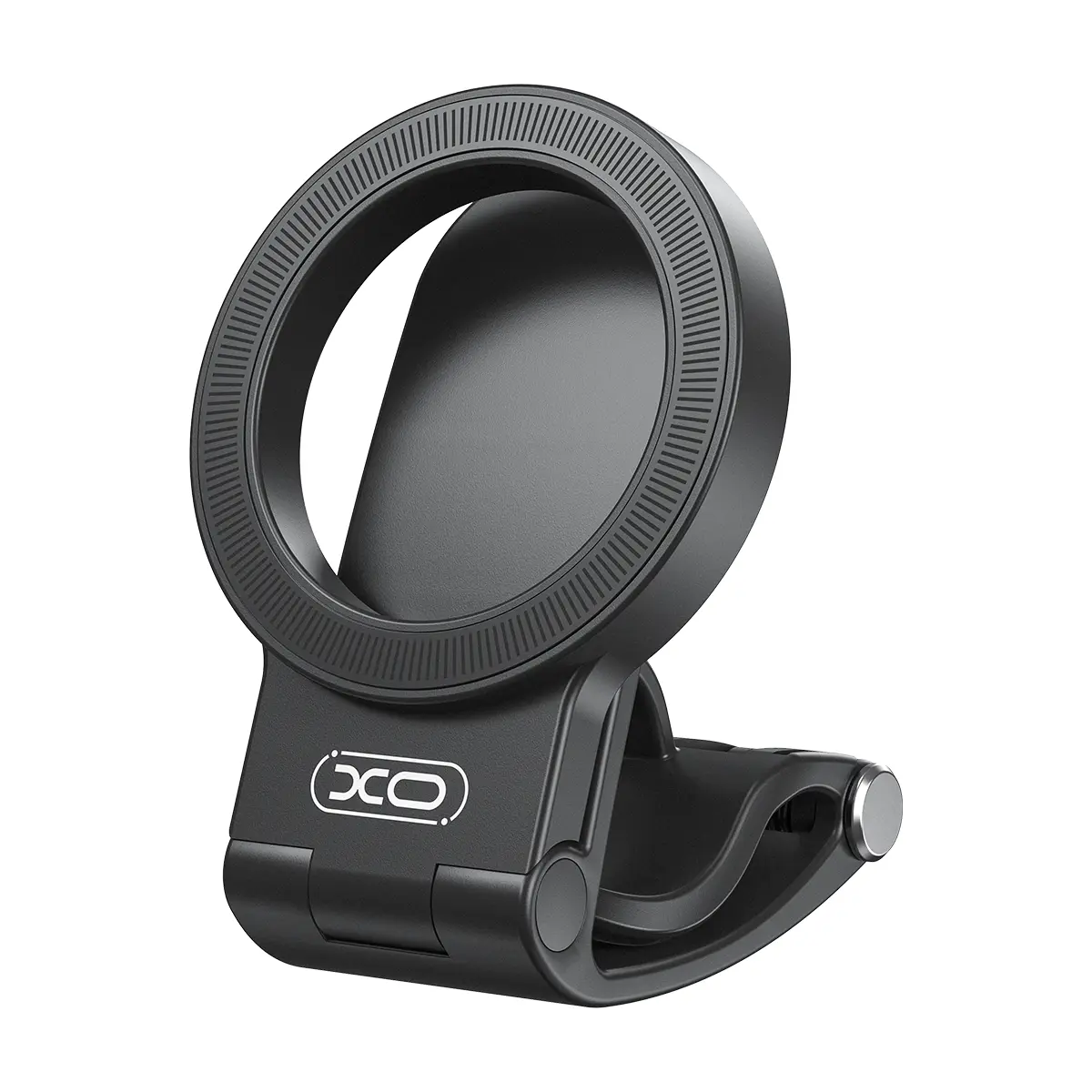 Compact magnetic car phone holder