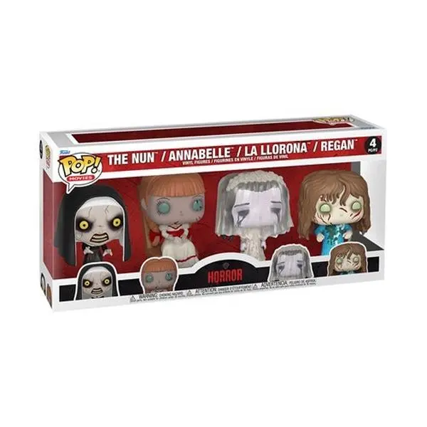 WB Horror Funko Bundle Box 4-Pack The Nun - Annabelle - La Llorona - Regan