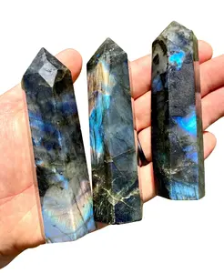 Labradorite Stone Point - Natural Healing Crystal
