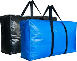 60 Gallon Extra Large Storage Bags – Heavy Duty XXL Moving Totes with Waterproof Design for Packing & Storage