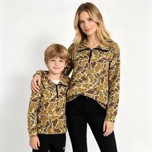 Mommy And Me Adult women camo hunting season pullover top