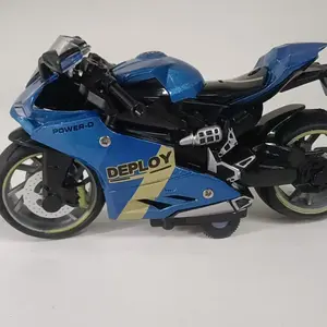 1:18 Scale Alloy Motorcycle Model Toy, High-Quality Decorative Scale Collectible Motorcycle Model Toy, Perfect for Collectors and Kids, Diecast Metal Model, Diecast Vehicles