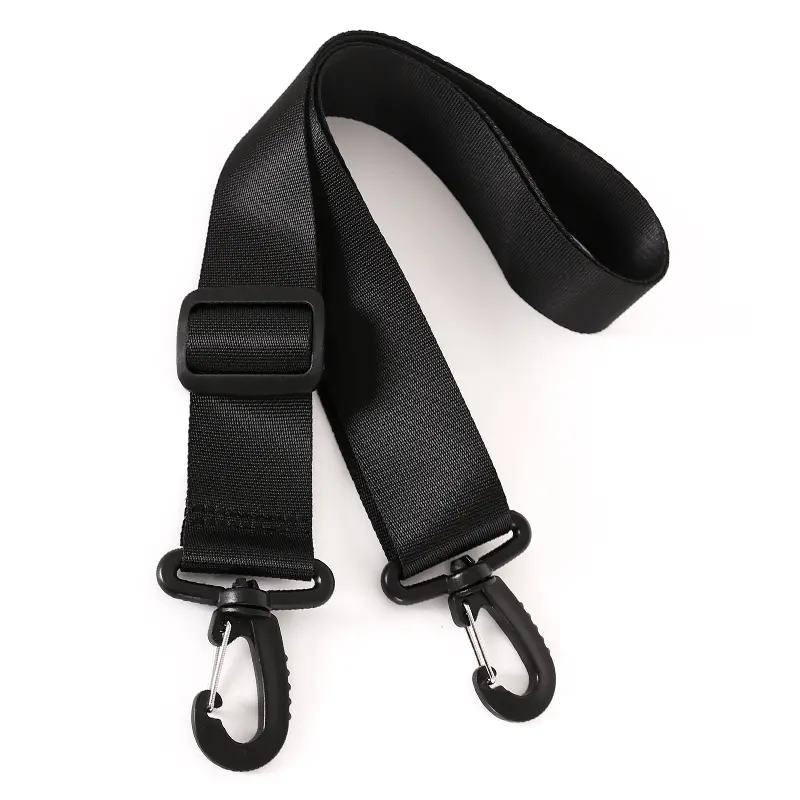 3.8cm Wide Adjustable Buckle Aftermarket Bag Strap - Detachable Casual Handbag Accessory, 80-150cm Crossbody Shoulder Bag Replacement Strap