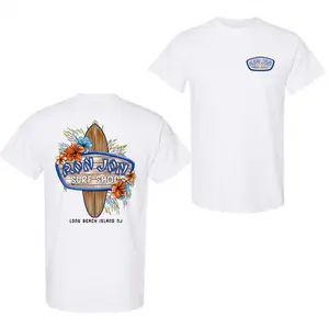 Ron Jon Surf T-Shirt, Tropical Beach Surf Graphic Tee, Classic Coastal Shirt for Men Women, Summer Beach Vibes Outfit, Surfs Up T-Shirt Style, Vintage Graphic Tee Trendy Casual Wear