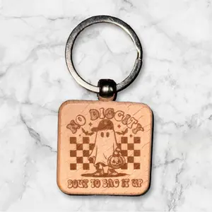 No Diggity Keychain