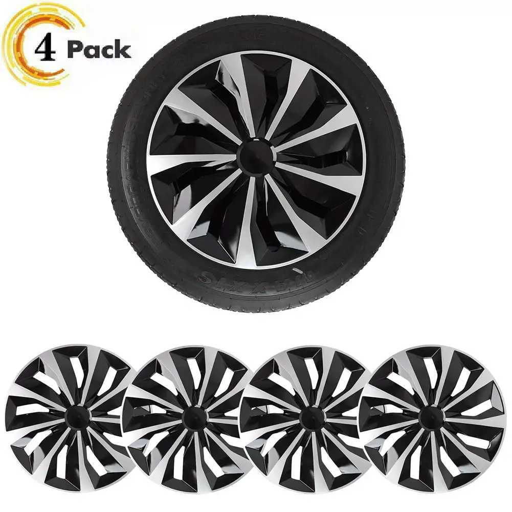 16 inch Wheel Cover for Iron Rim, Hubcap Car Rims Set of 4, Rim Cover Hubcap Cover,Universal Fit for Most Vehicle Models