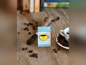 Conquer the Grind Coffee Cup Pin
