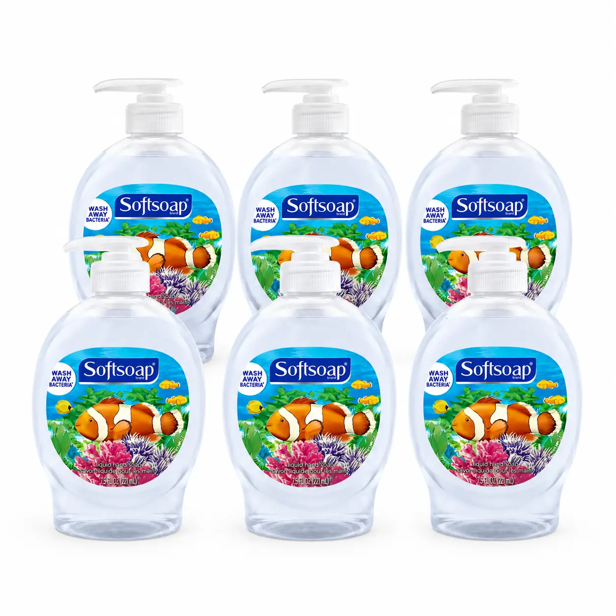 Softsoap Liquid Hand Wash Cleanser, 7.5 oz Aloe Hand Wash Pack