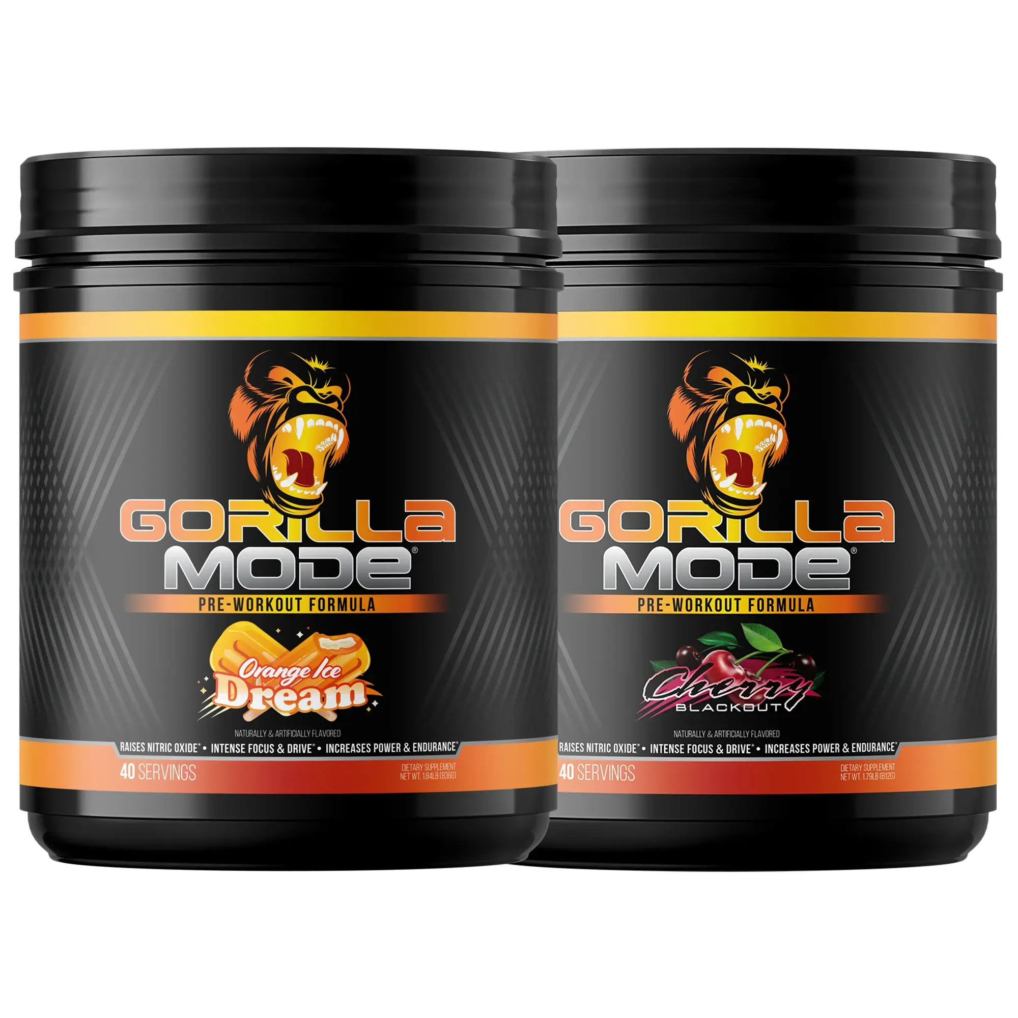 Gorilla Mode Pre-Workout (Double Pack)