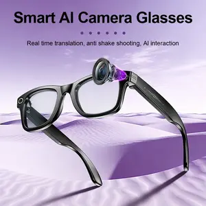 Multifunctional Wireless Smart Glasses 2026, 8MP HD POV Video Recorder, Hands-Free Wearable, Bluetooth Audio & Calls, 160+ Languages Real-Time Translation, Photochromic Lenses for Travel & Daily Use, Multifunctional Smart Glasses