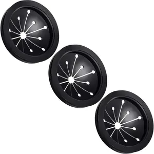 3 count Garbage Disposal Splash Guards Sink Baffle Disposal Replacement Multi-function Drain Plugs   Disposer Accessories for Whirlaway,   and  Models (3.1inch)