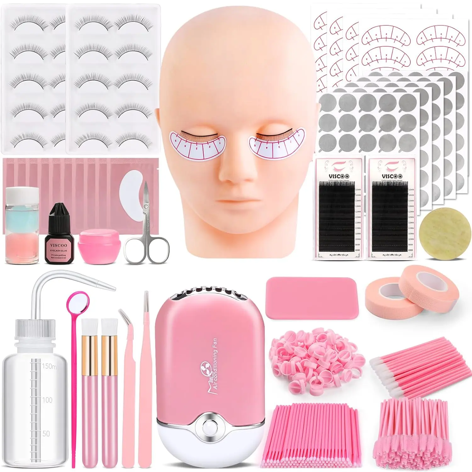 Eyelash Extension Kit for Beginners, Professional Lash Extension Kit ...