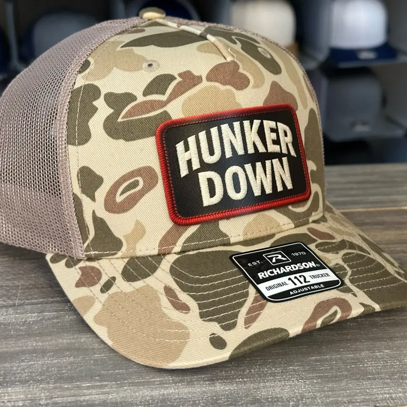 Hunker Down Georgia Richardson 112 Adjustable SnapBack Cap Hunker Down Georgia Richardson 112 Adjustable SnapBack Cap