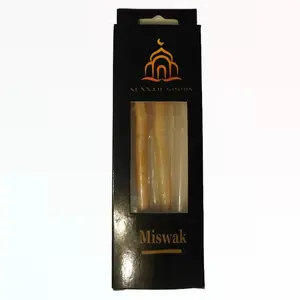 Sunnah Goods Miswak Box - 2 Fresh Miswaks & Holder for Oral Hygiene Essentials Natural Toothbrush Set Oral Care Kit Daily