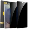 9H Drop Defense Privacy Tempered Glass Screen Protector (2-Pack) for Samsung Galaxy S26/S25/S24 Ultra - Protective, Shockproof Phone Accessories, Full Coverage, Anti-Spy, UHD Clarity, Secure Fingerprint Unlock Compatible, Bubble Free