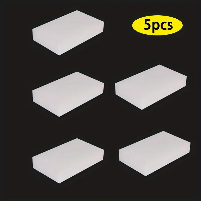 5/10/20pcs Pack Magic Sponge Eraser, Large Melamine Sponge Cleaning Pad, Sponges for Cleaning, Multi-Surface Home Cleaner, Non-Scratch Sponge for Kitchen, Bathroom, Hotel, Restaurant