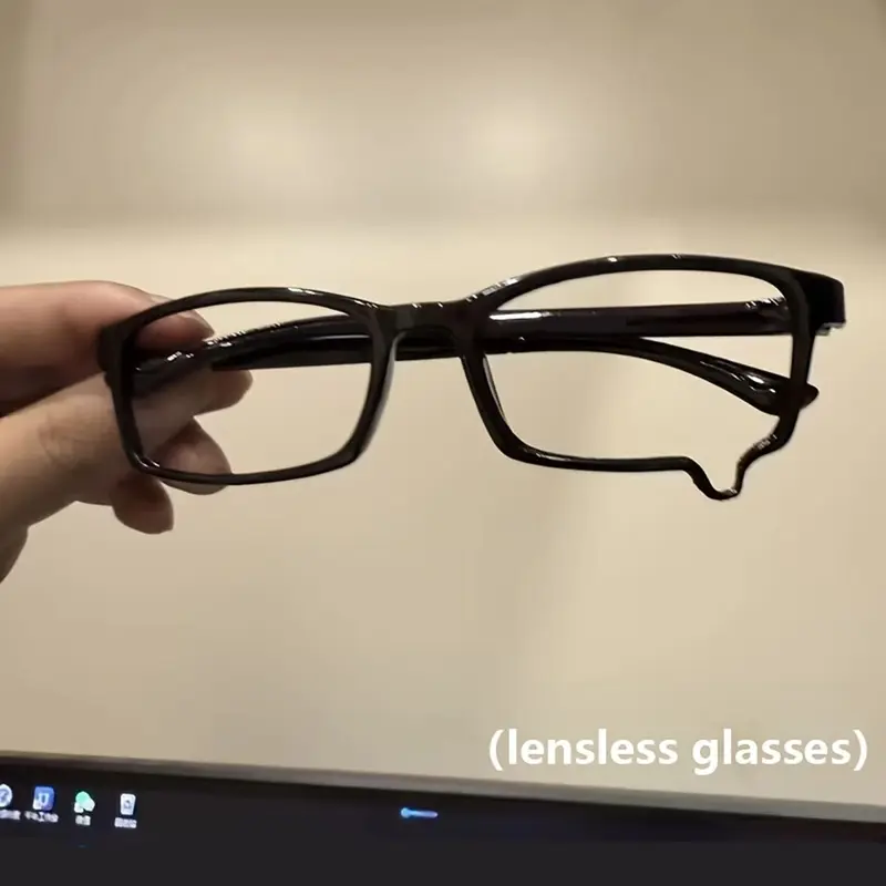 Y2K Tear Drop Frame Without Lenses, Decorative Mirror Frame for Photography, Party, and Event Styling, Fashion Accessory, Fashion Frames, Square Eyeglass Frame