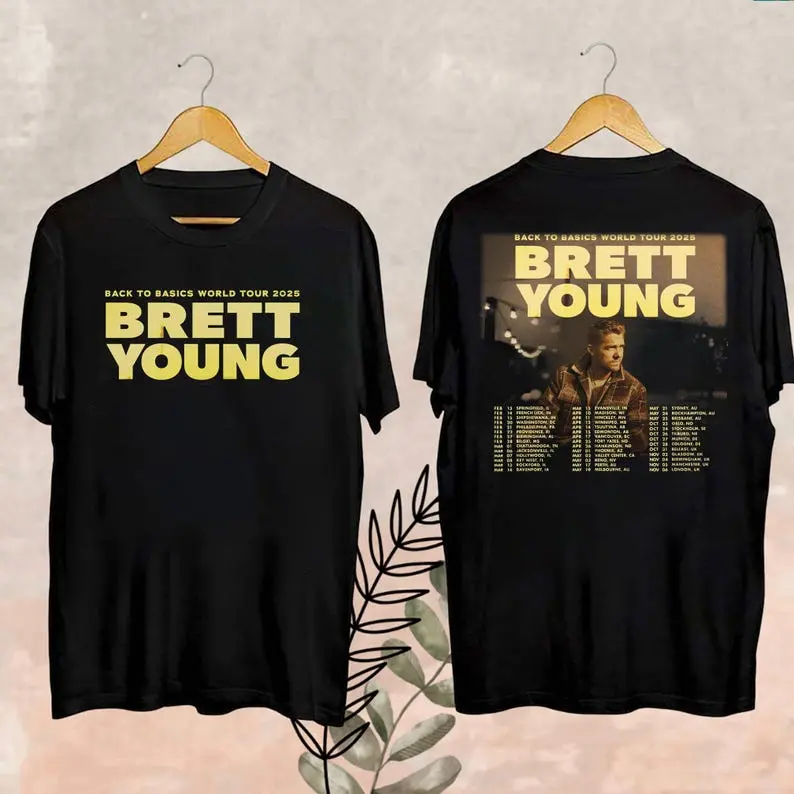 2025 Bret Back To Basics World Tour Shirt, Bret Fan Gifts, Bret Back To Basics World Tour Merch, Fan Shirt