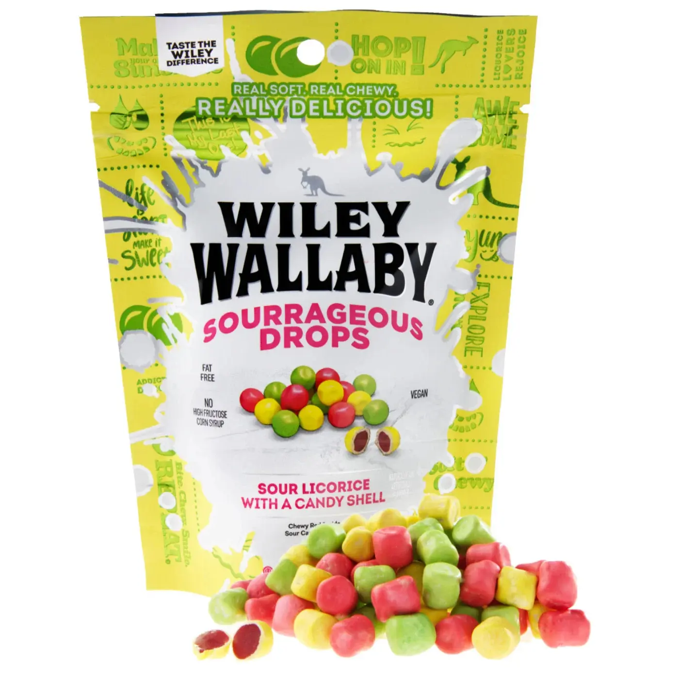 Sour Licorice Drops Sour Licorice Drops