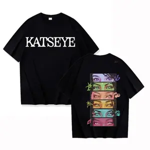 NEW Katseye Beautiful Chaos T-shirt High Quality Retro Cotton Tee for Woman Man Graphic Short Sleeve Shirt Unisex Tops T Shirt