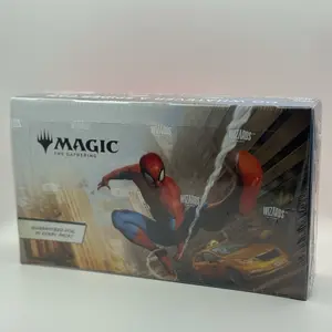 Wizards of the Coast Magic: The Gathering Spiderman Play Booster Collectible Card Game Pack Featuring Iconic Superhero Design