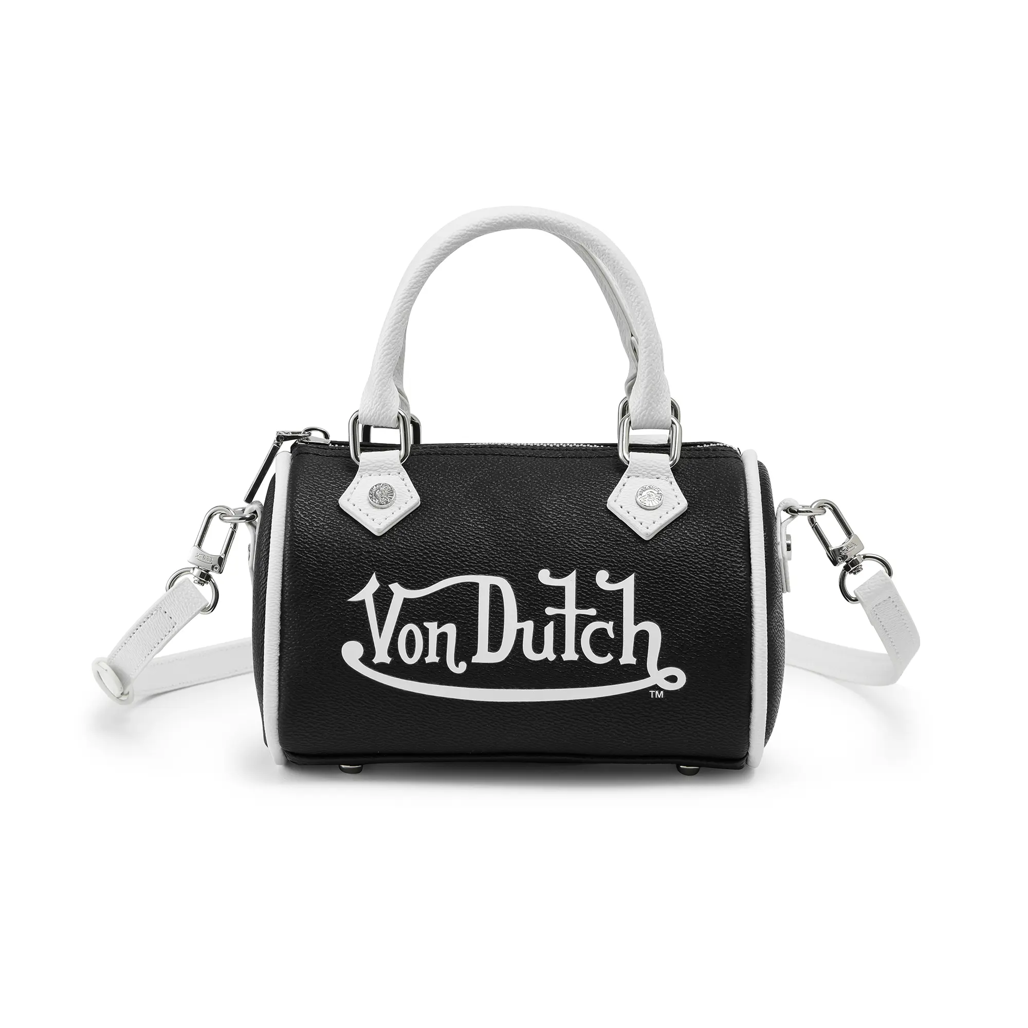 Von Dutch Core Hanna Bag - Black & White