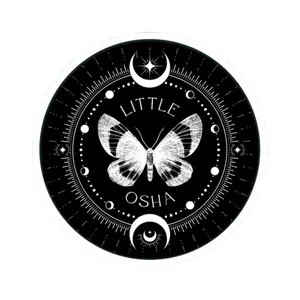 Little Osha Book Sticker from Quicksilver in the Fae and Alchemy Series
