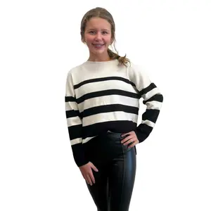 Black Ivory Stripe Sweater