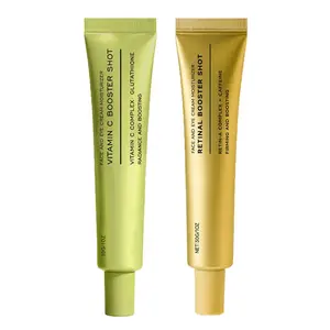 Booster Shot Skin Renewal Duo - Vitamin C & Retinal for Day And Night Brightening, Pore Minimizing, Moisturizing, and Fades Dark Spots | 1 fl oz + 1 fl oz