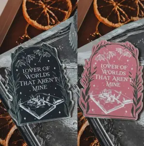 Fantasy Reader Phone Holder, Dark Academia Booktok Kindle Grip, Magnetic Pop Socket, Phone Accessory, Gift For Her