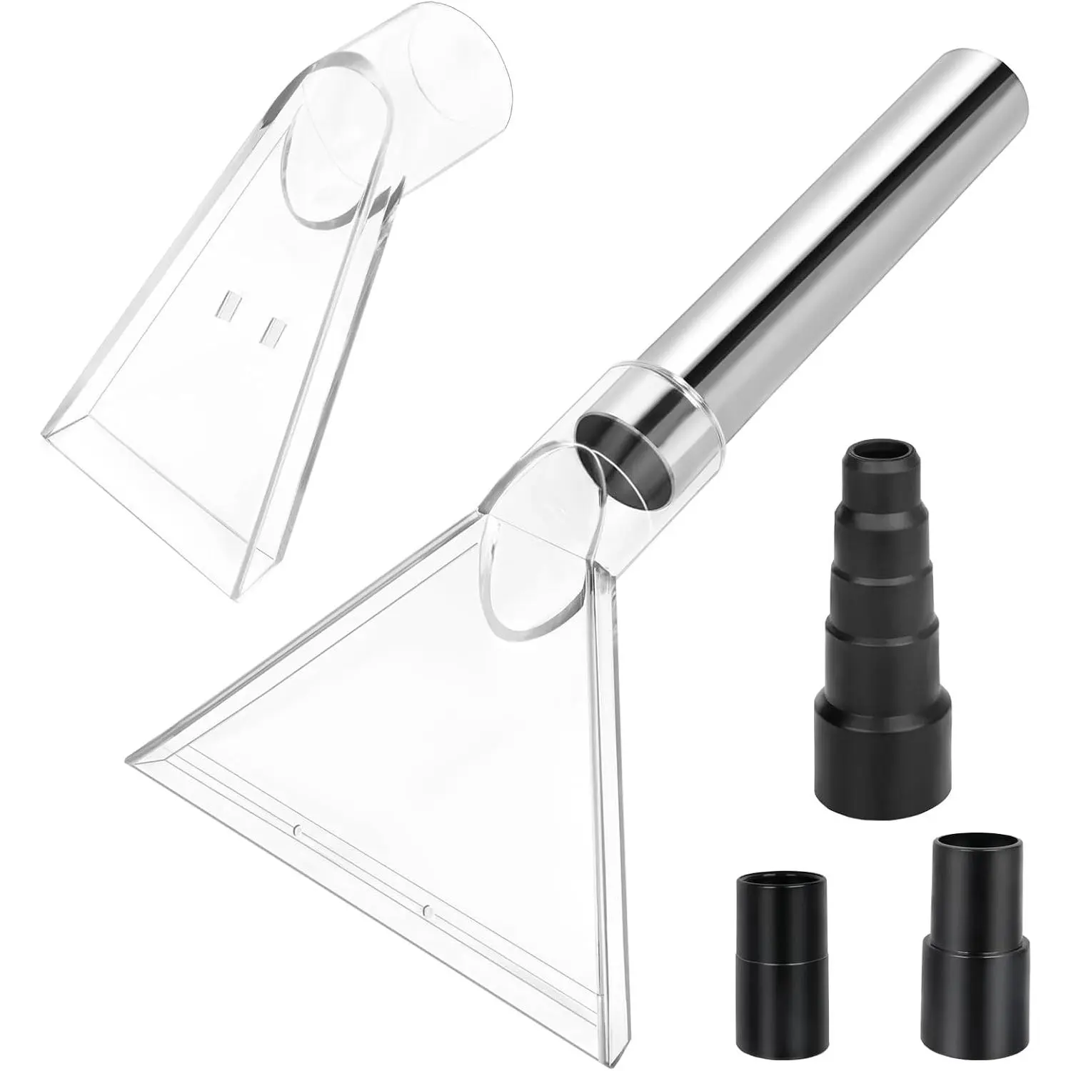 Shop Vac Extractor Attachments with 2-1/2" & 1-7/8" & 1-1/4" Three Adapters Auto Detailing Vacuum  Extraction Wet Dry Vacuum Vac Extractor Attachment for Upholstery Carpet  Detailing