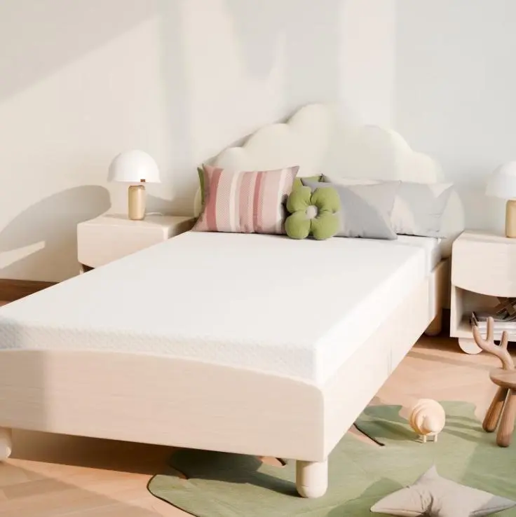 5 Inch Twin Mattress, Medium Firm Gel Memory Foam - Fiberglass-Free & CertiPUR-US Certified - Cooling, Pressure Relief - for Bunk Beds, Daybeds, Trundle, Guest Room - Mattress in a Box