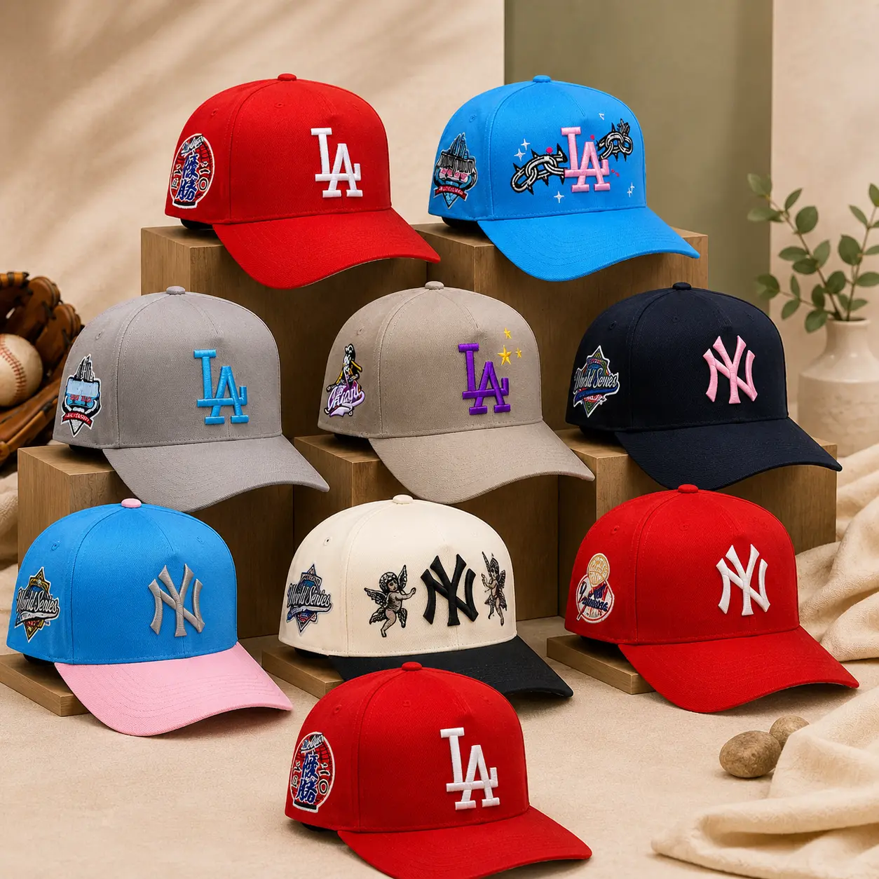 New Era MLB NY Yankees 9FORTY, 59FIFTY Hats Premium Fitted Snapback Adjustable Baseball Hat Collector’s Limited Edition 2026 Urban Streetwear Gorra premium, moda urbana para hombres y mujeres, ideal para destacar tu estilo en TikTok Cap for men and women