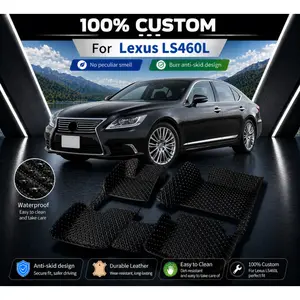 Pu Leather Car Floor Mats Suitable for Lexus LS430 2000-2006.Lexus LS430 2007-2015.Lexus LS460L 10CM LWB 2007-2015.Lexus LS600H 4seats 2007-2015.Lexus LX 2007-2015.Left Hand Drive or Right Hand Drive 2014 2015 2016 2017 2018 2019 2020 2021 2022 2023 2024