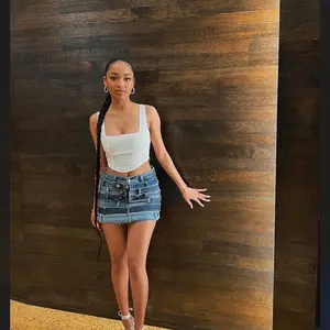 Denim Mini Skirts Upcycle