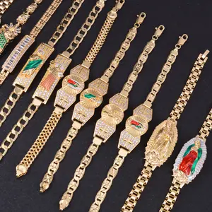 Random delivery of blind bags! High quality Saint Jude, Virgin Mary of Guadalupe Religious Prayer Protect men and women wearing accessories Catholic 2025 Holiday jewelry blind box