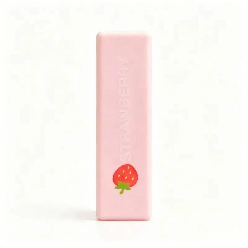 Slow Rising Strawberry Bar Squishy Toy, perfect gag gift ，Pink Food-Shaped Stress Relief Squeeze Toy, Kawaii Fidget for Kids & Adults