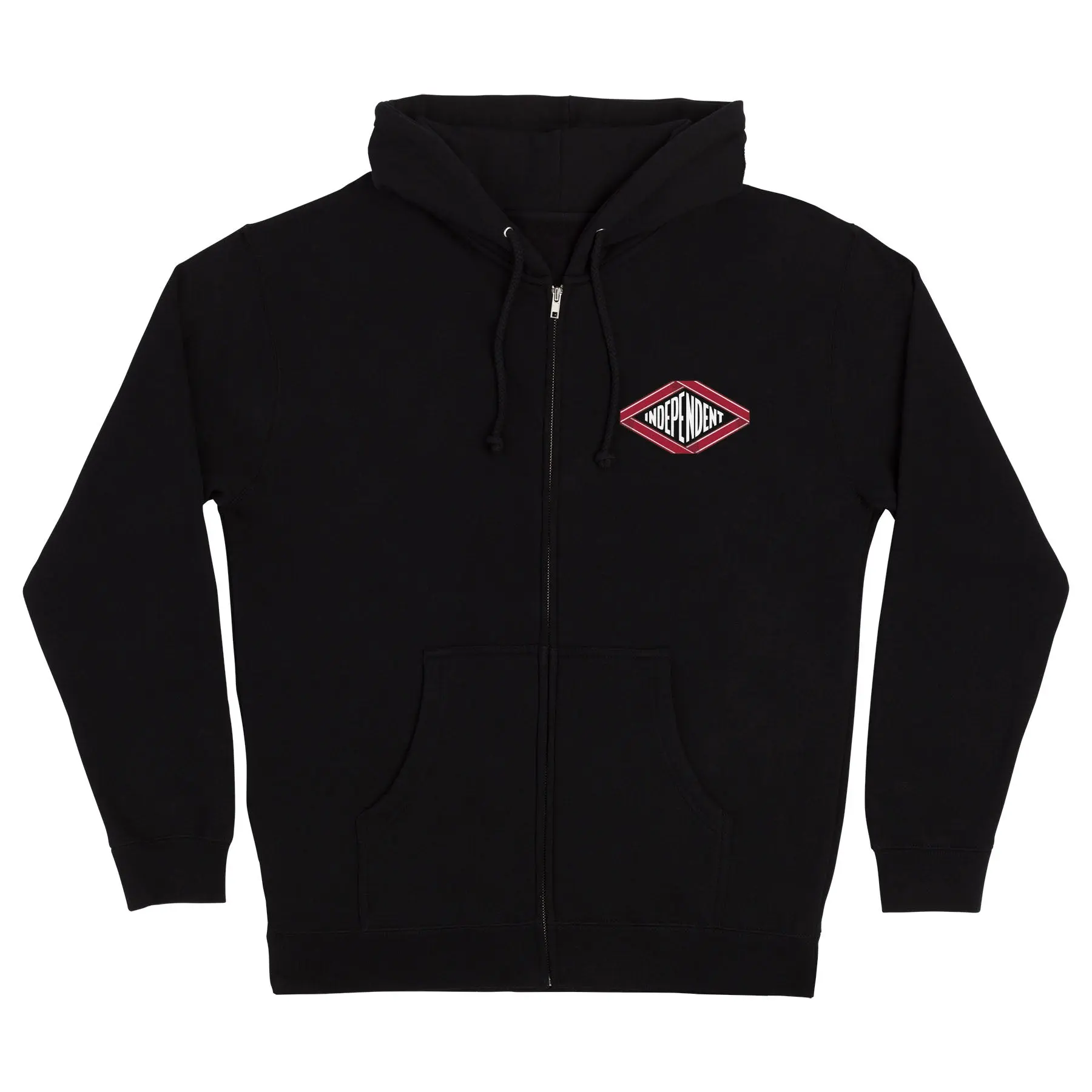 Scroll 2 Zip Mens Independent Hoodie