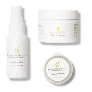 Face & Eyebrow Hair Removal Kit - Gentle & Smooth Body Care for Women