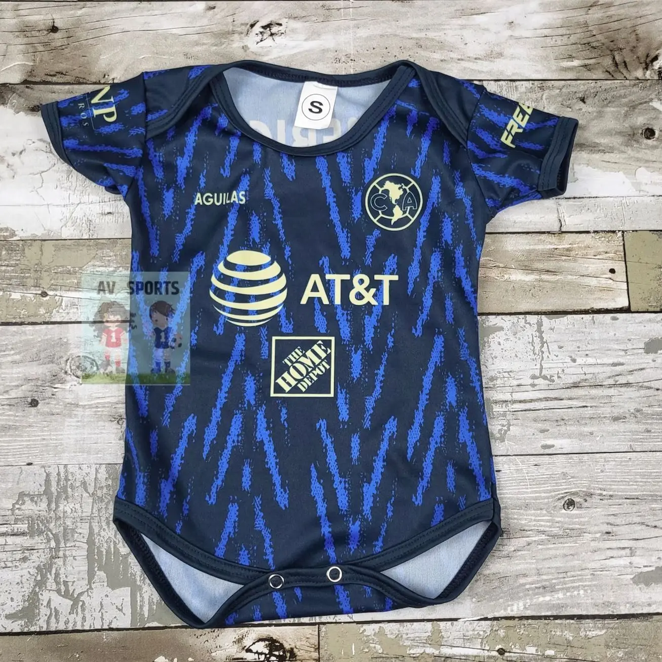 America Baby Jersey, Mexico Soccer Jersey para bebe S2A